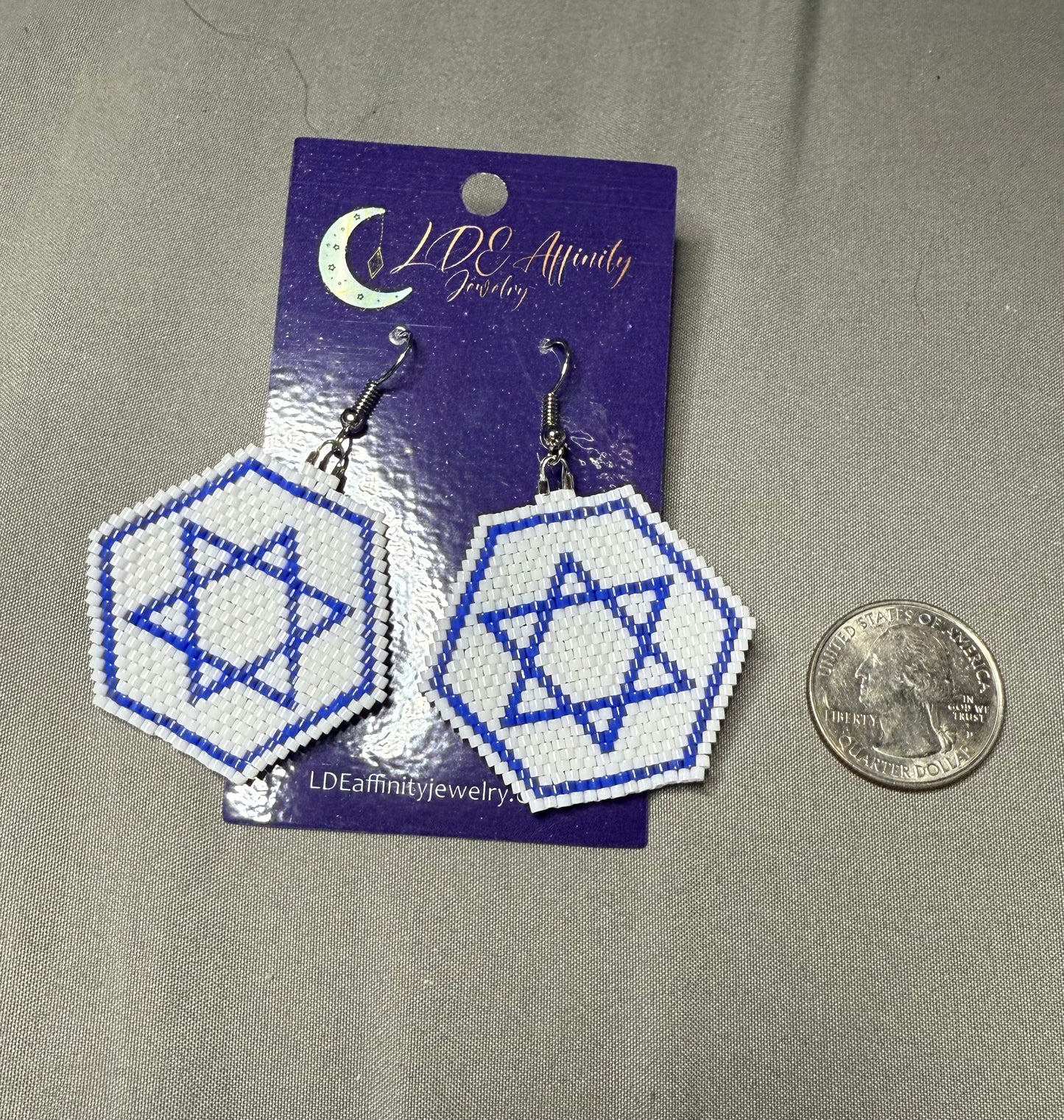 Jewish Star Earrings