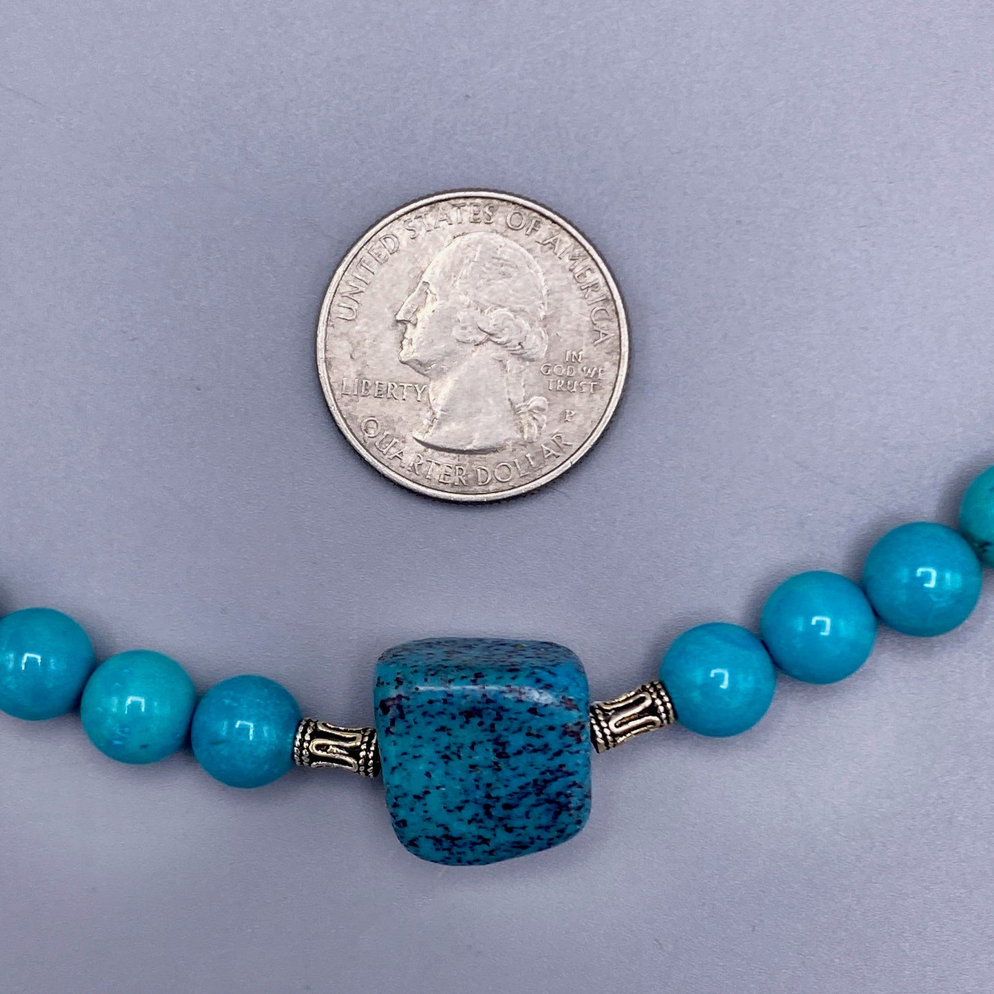 Turquoise gemstone Necklace