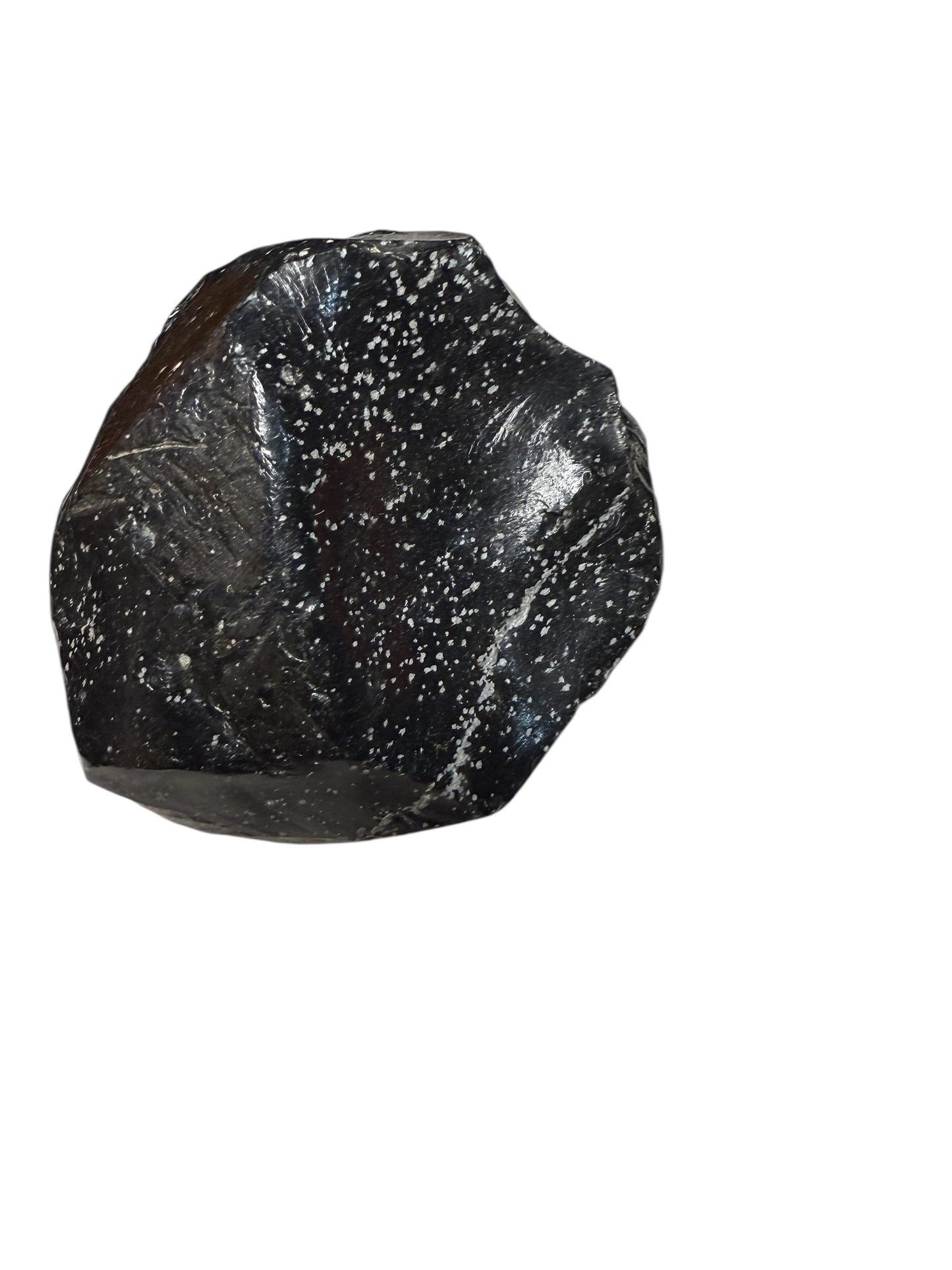 Raw Snowflake Obsidian