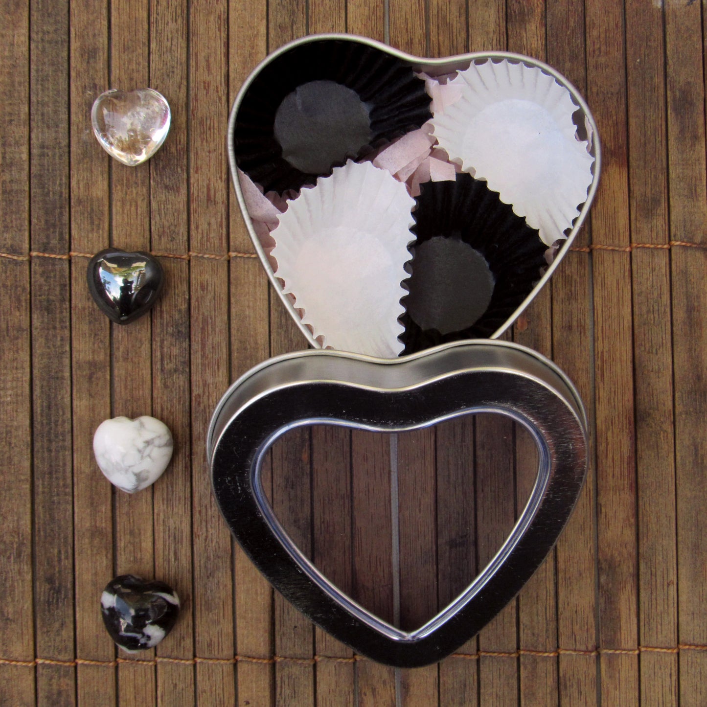Gemstone Energy Kit in Heart Shaped Tin Gift