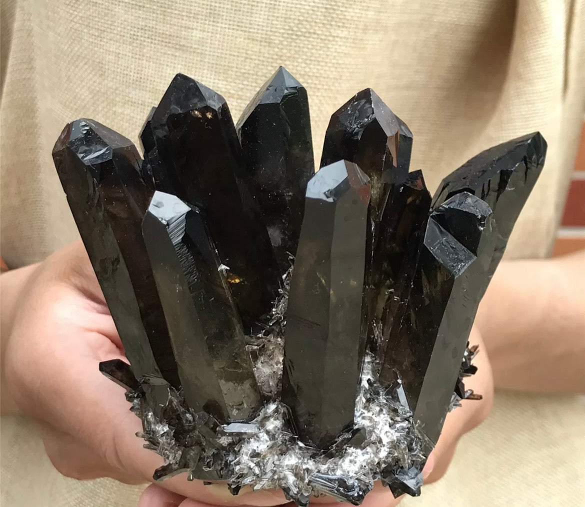 Natural Smokey Quartz Mineral Specimen