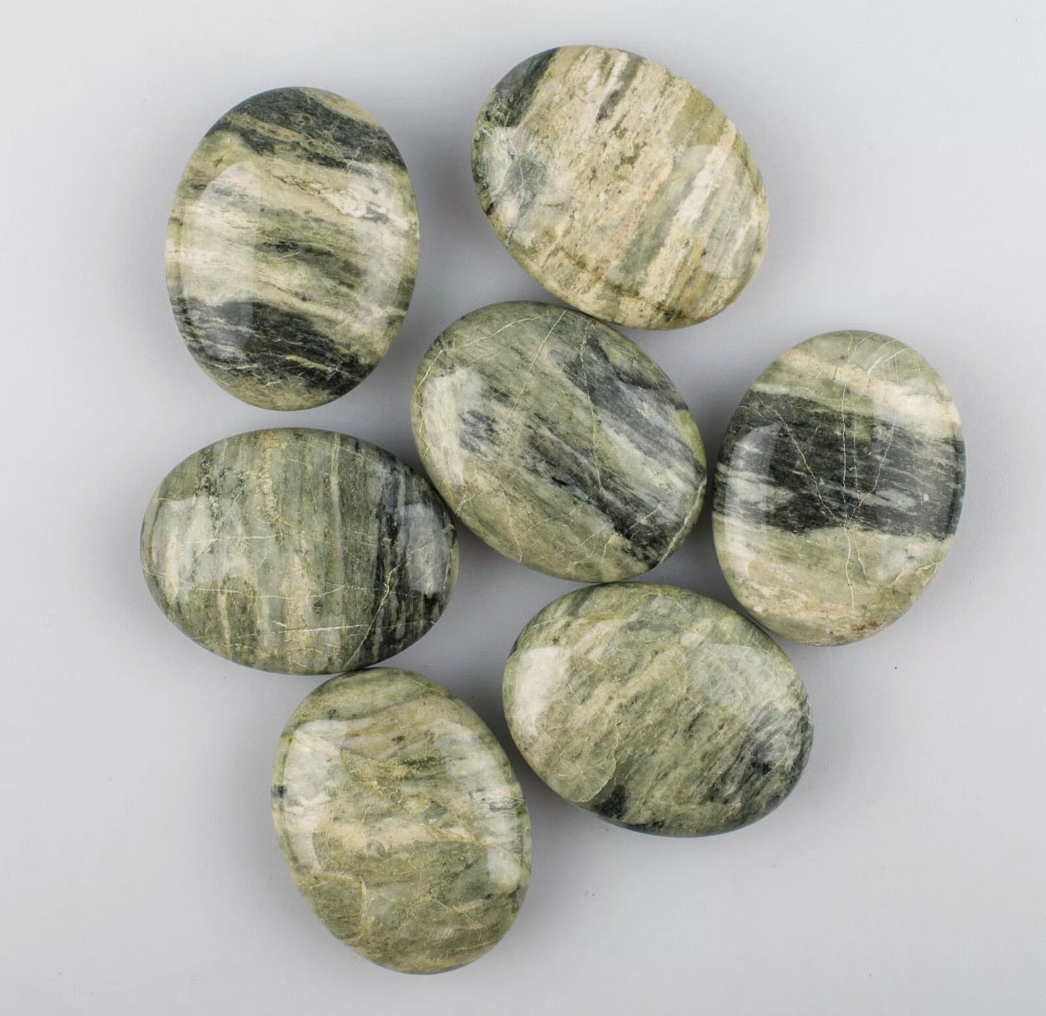 Silver Leaf Jasper Polished Tumbled Gemstone - Single Stone – Crystal  Gemstone Shop