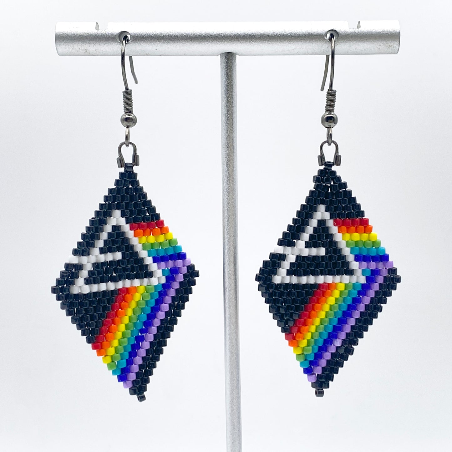 Rainbow Rock Band Earrings