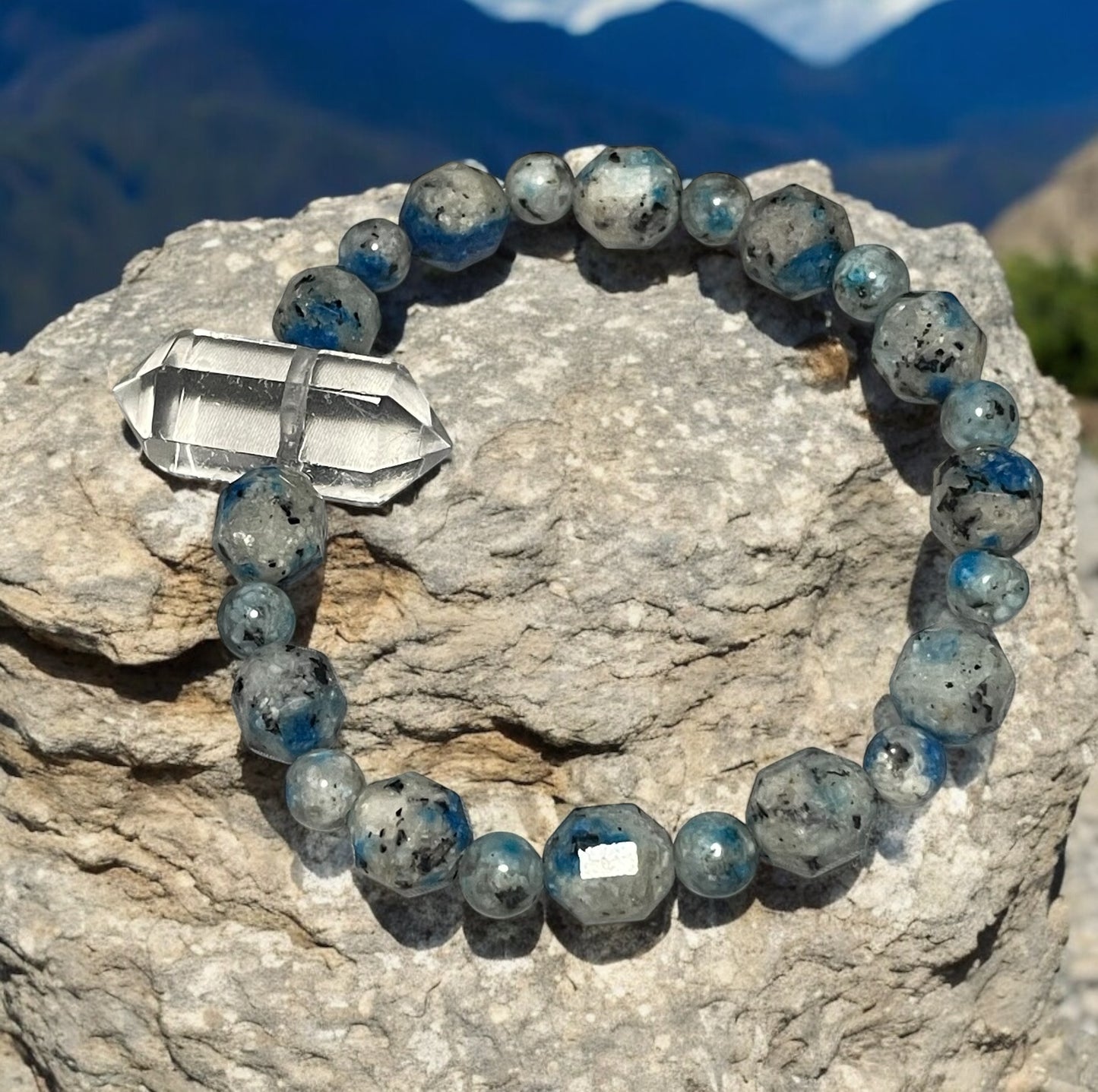 K2 Jasper and Quartz Bracelet