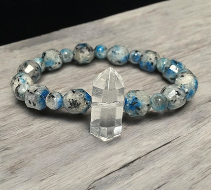 K2 Jasper and Quartz Bracelet