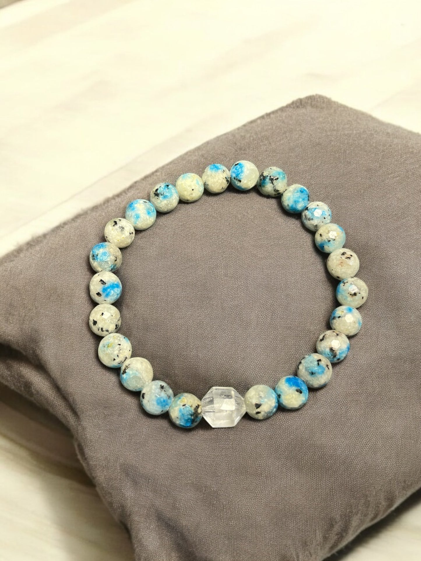 K2 Jasper and Quartz Bracelet