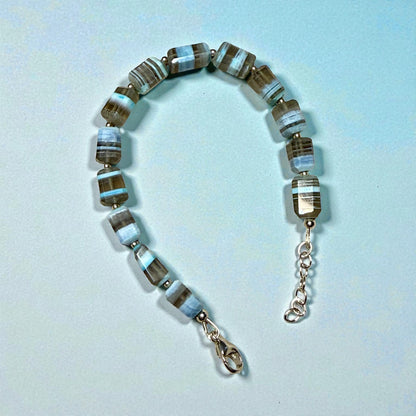 Owyhee and sterling silver Bracelet