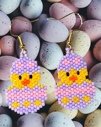 Easter Chick earrings