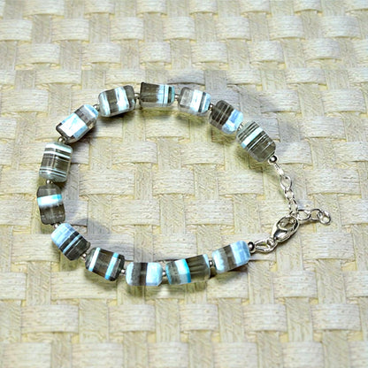 Owyhee and sterling silver Bracelet