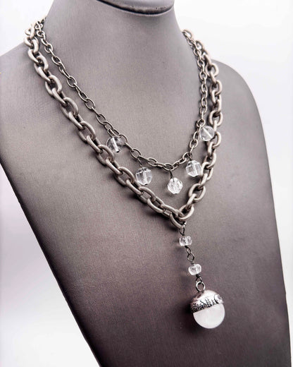 Chunky Quartz Necklace
