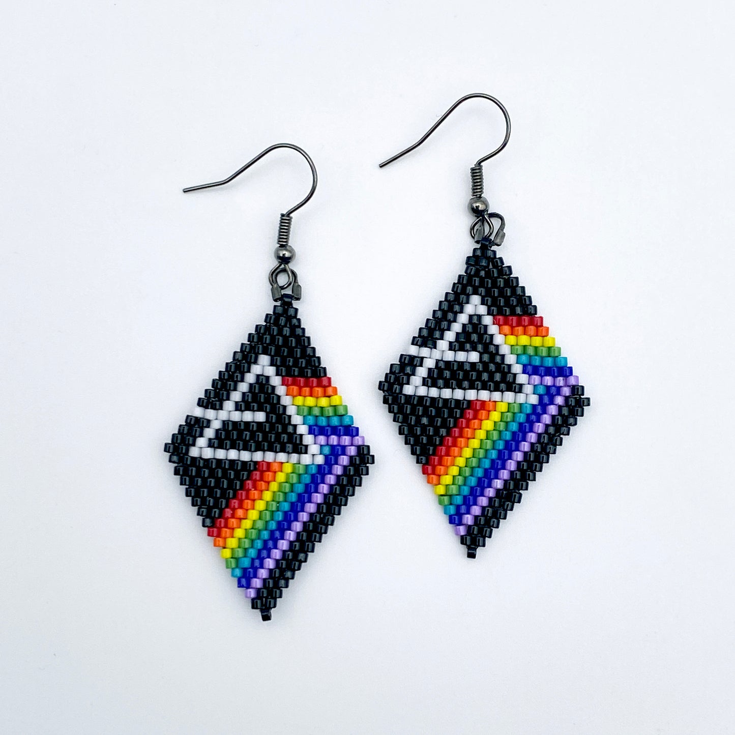 Rainbow Rock Band Earrings