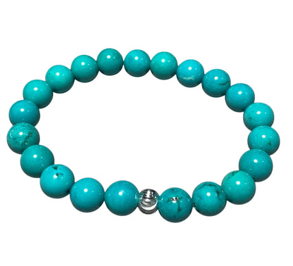 Turquoise and Sterling Silver Bracelet