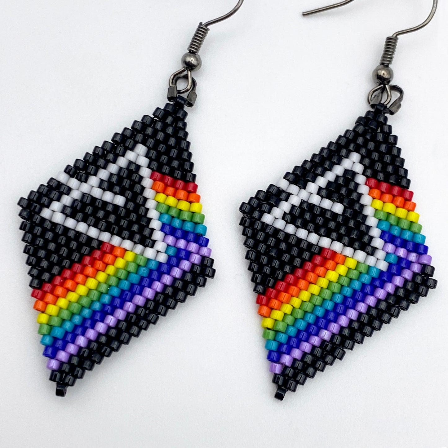 Rainbow Rock Band Earrings
