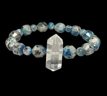 K2 Jasper and Quartz Bracelet