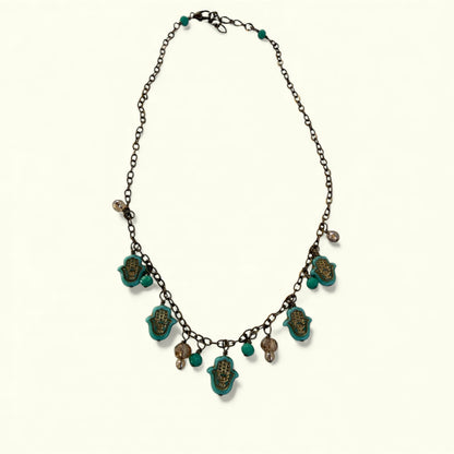 Hamsa Necklace