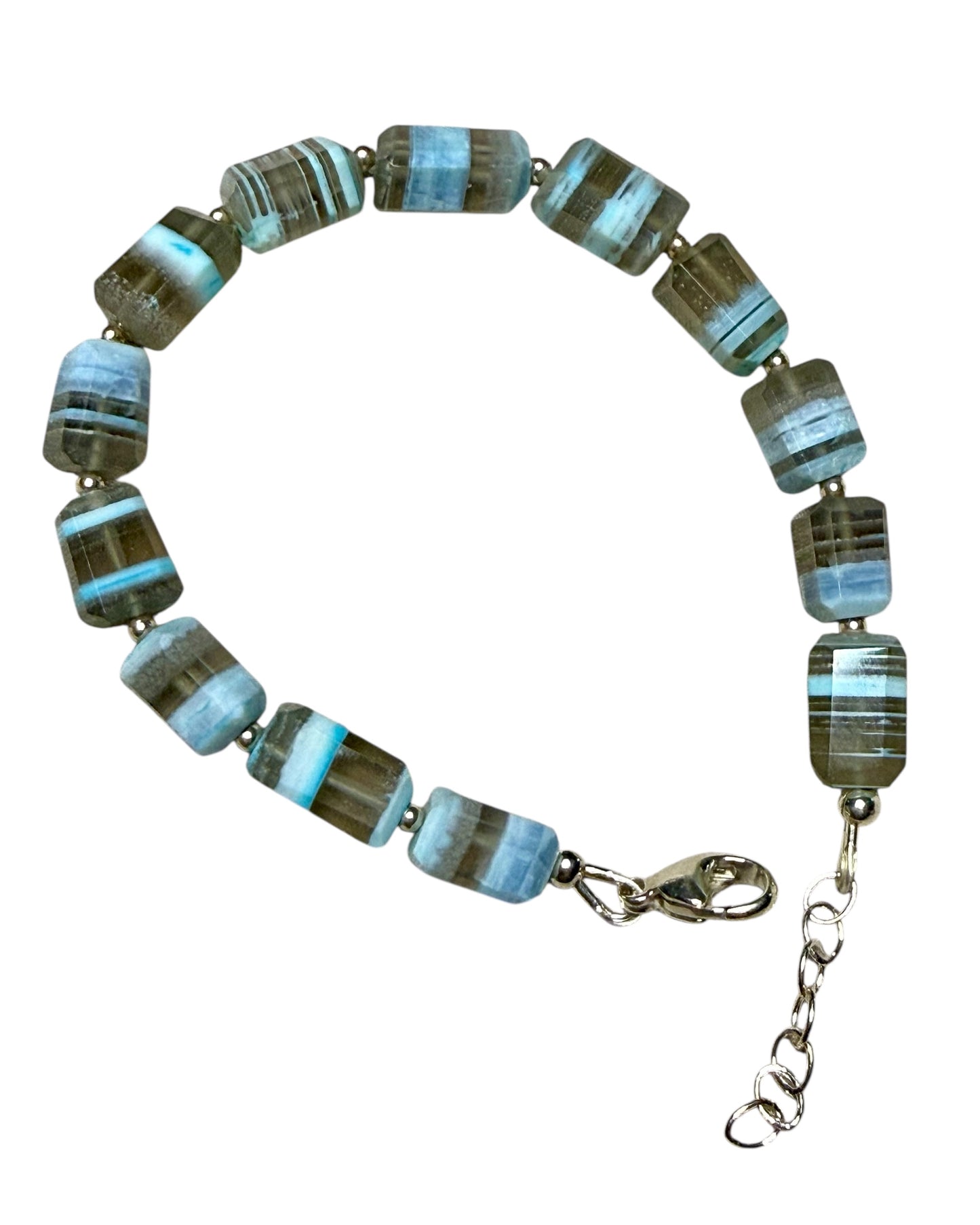 Owyhee and sterling silver Bracelet