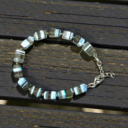 Owyhee and sterling silver Bracelet