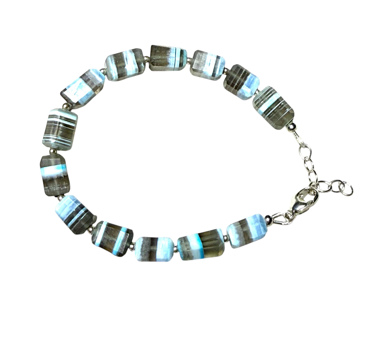 Owyhee and sterling silver Bracelet