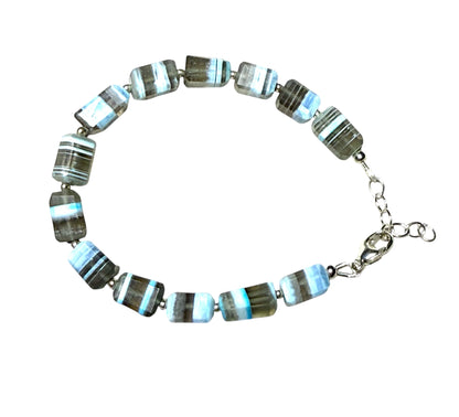 Owyhee and sterling silver Bracelet