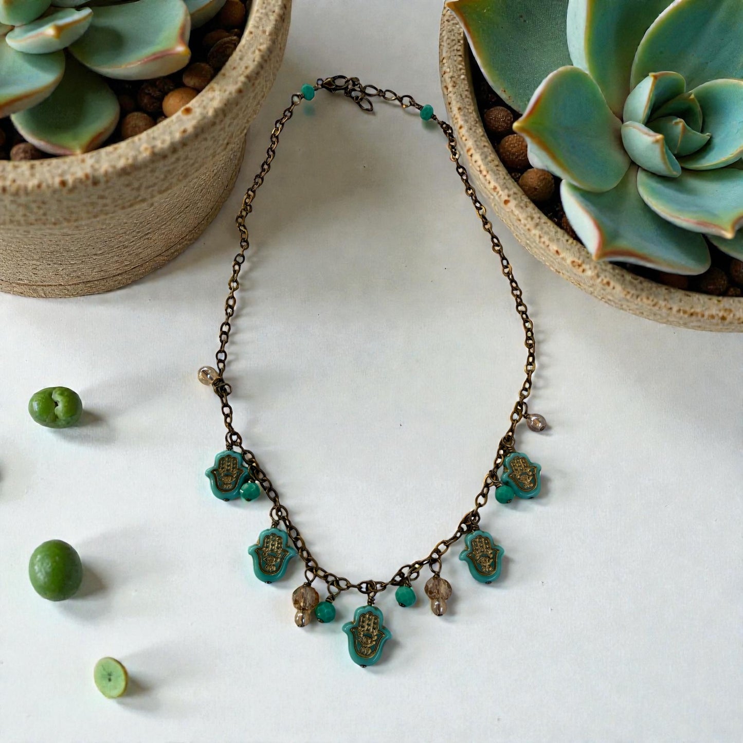 Hamsa Necklace