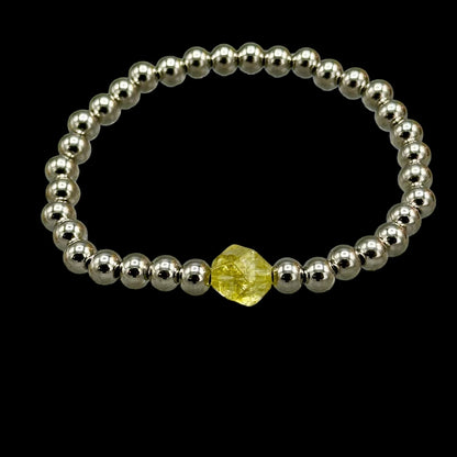 Yellow Topaz gemstone Bracelet