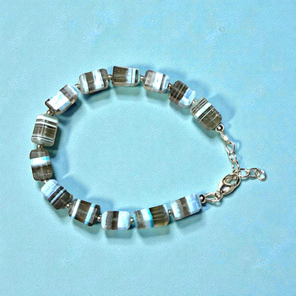 Owyhee and sterling silver Bracelet
