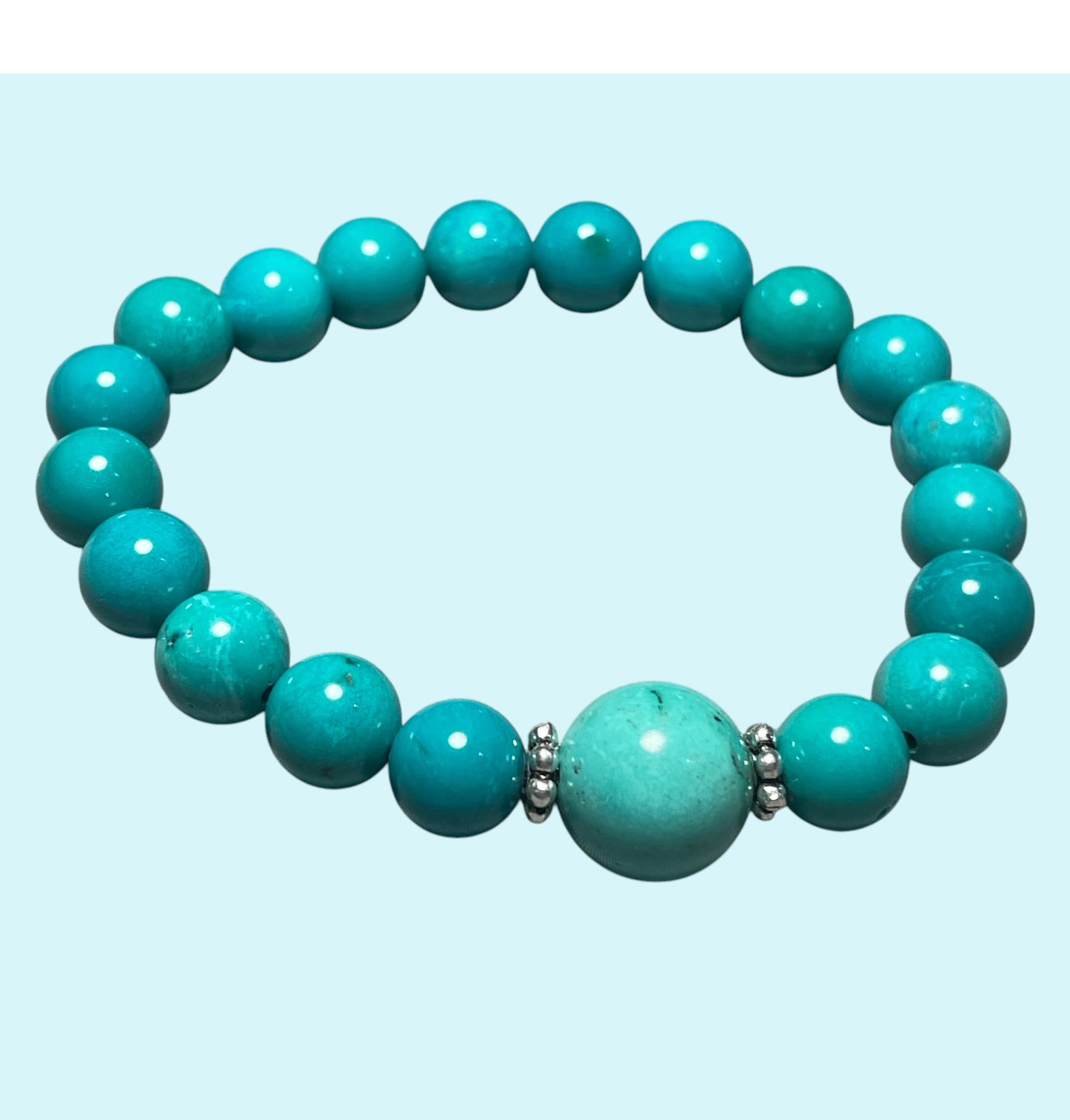 Turquoise and Sterling Silver Bracelet