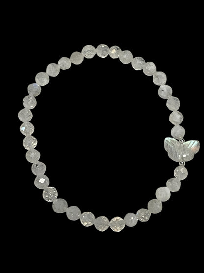 Butterfly Moonstone Bracelet