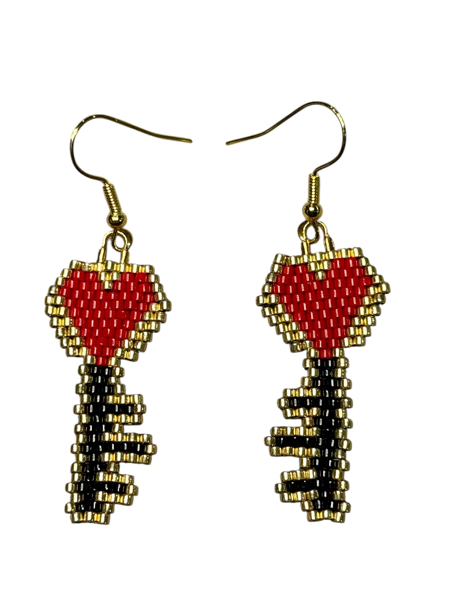 Heart Key to your heart Earrings