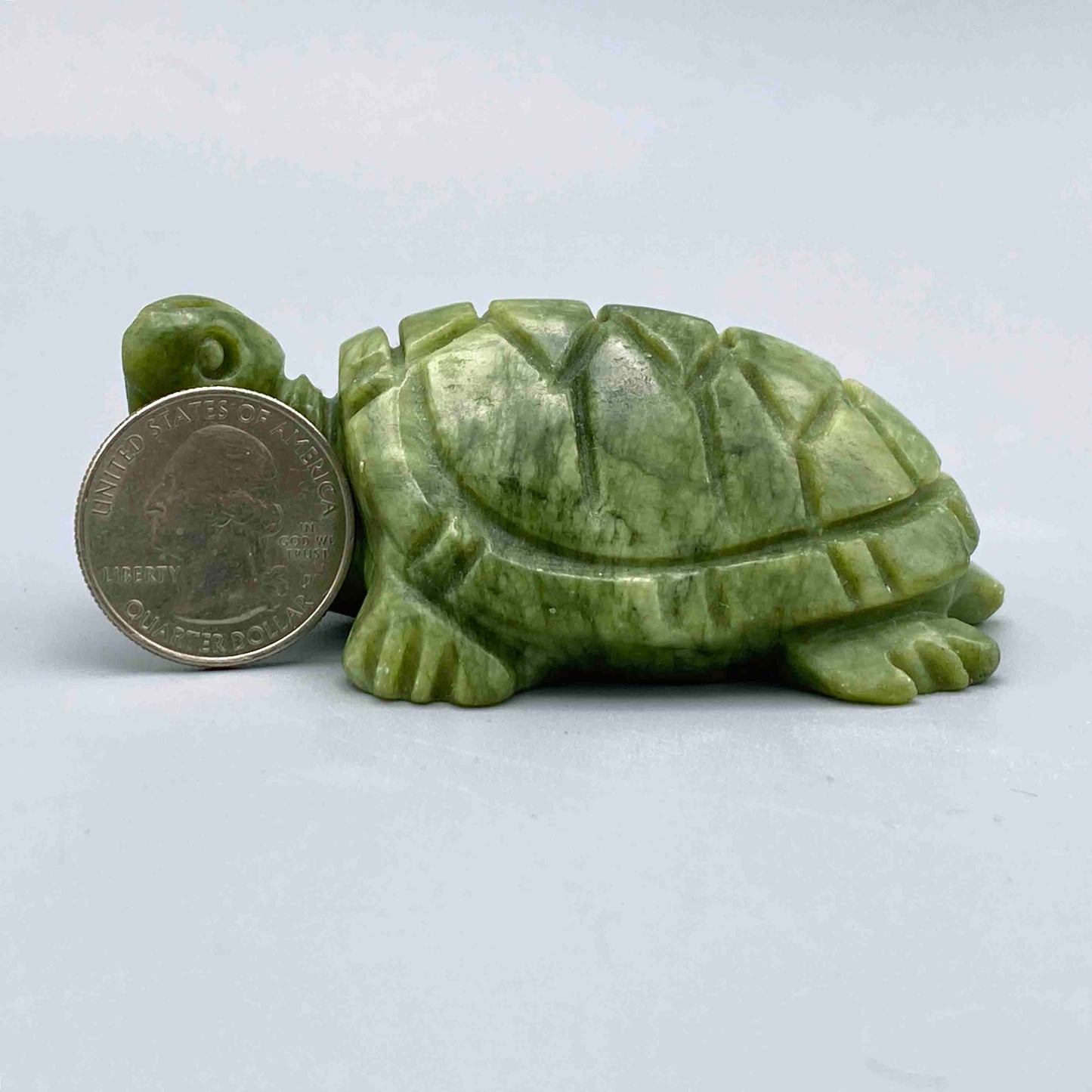 Jade gemstone carvedTortoise Curio