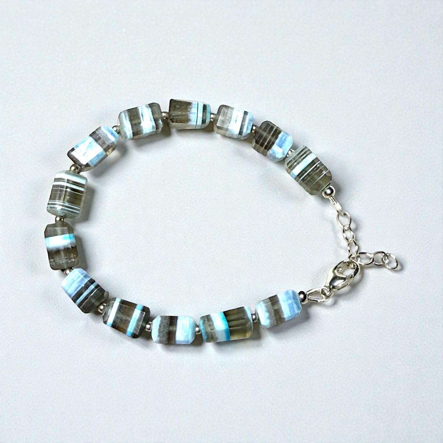 Owyhee and sterling silver Bracelet