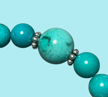 Turquoise and Sterling Silver Bracelet