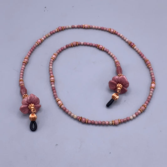 Bloooming Flower Gemstone Eyewear Keeper