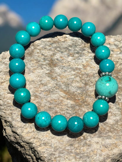 Turquoise and Sterling Silver Bracelet