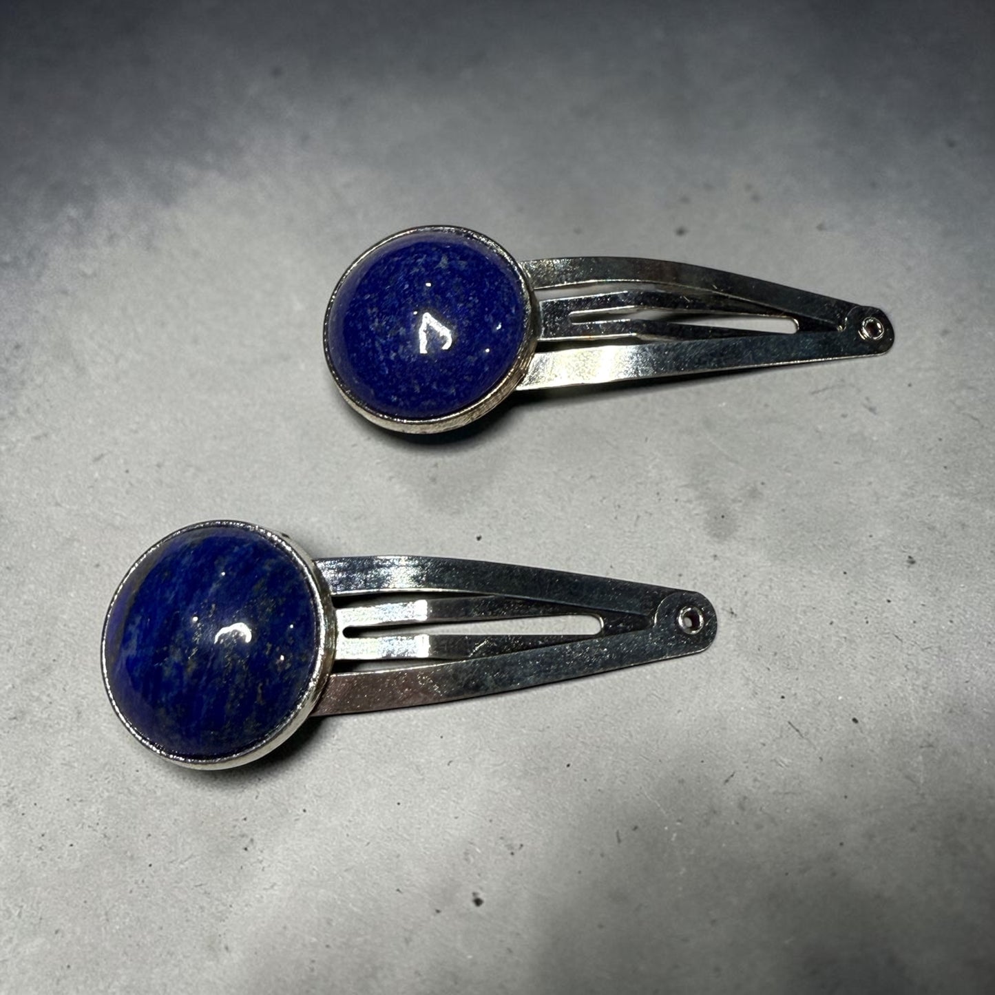 Lapis Lazuli Hair clip set
