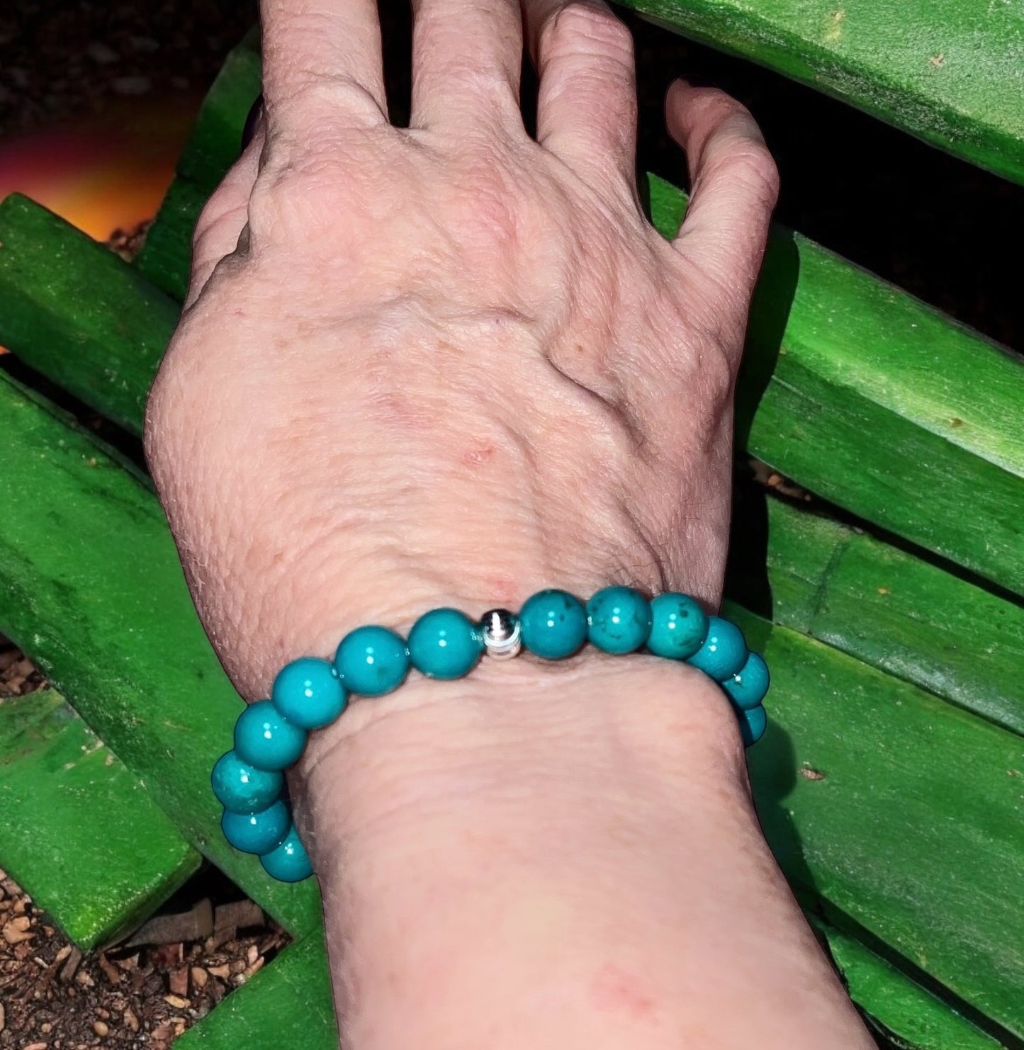 Turquoise and Sterling Silver Bracelet