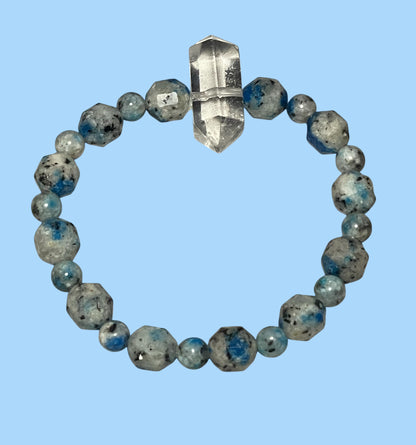 K2 Jasper and Quartz Bracelet