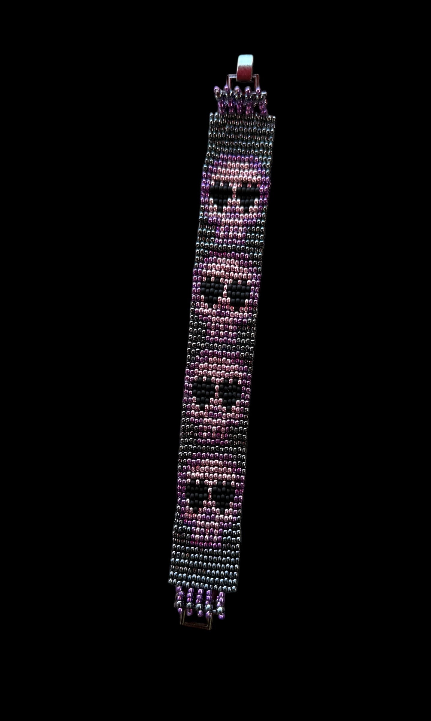 Sugar Skull Beaded Bracelet