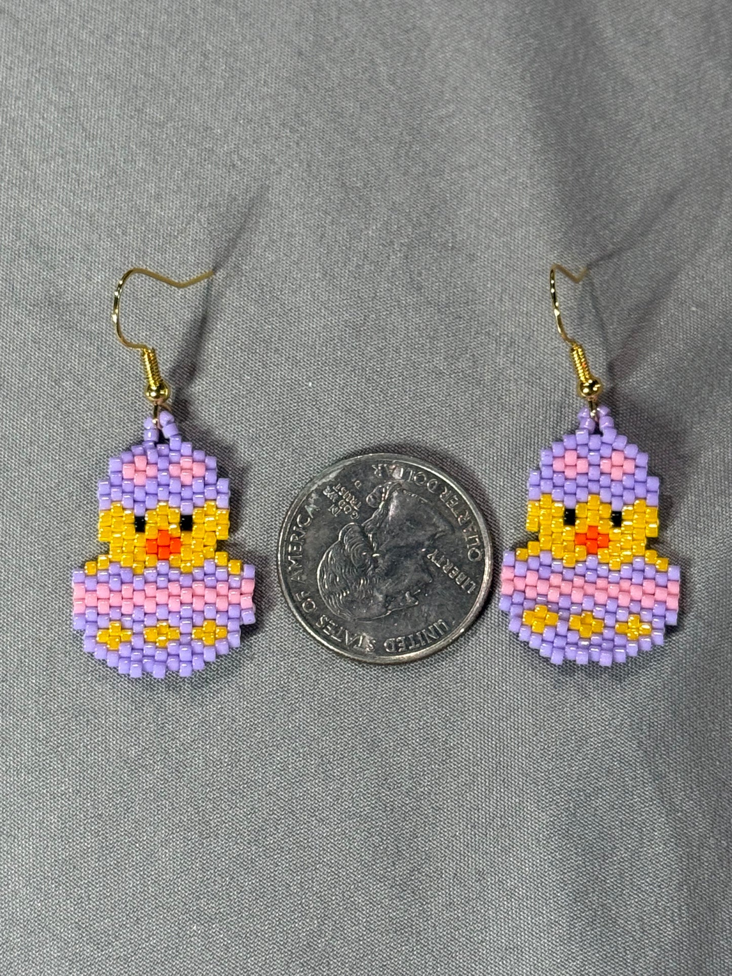 Easter Chick earrings