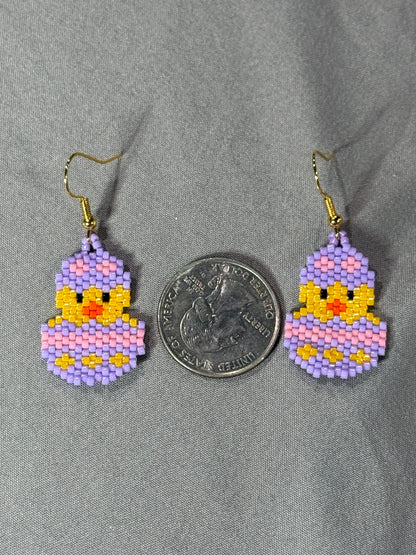 Easter Chick earrings