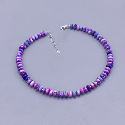 Purple Opal Candy Necklace