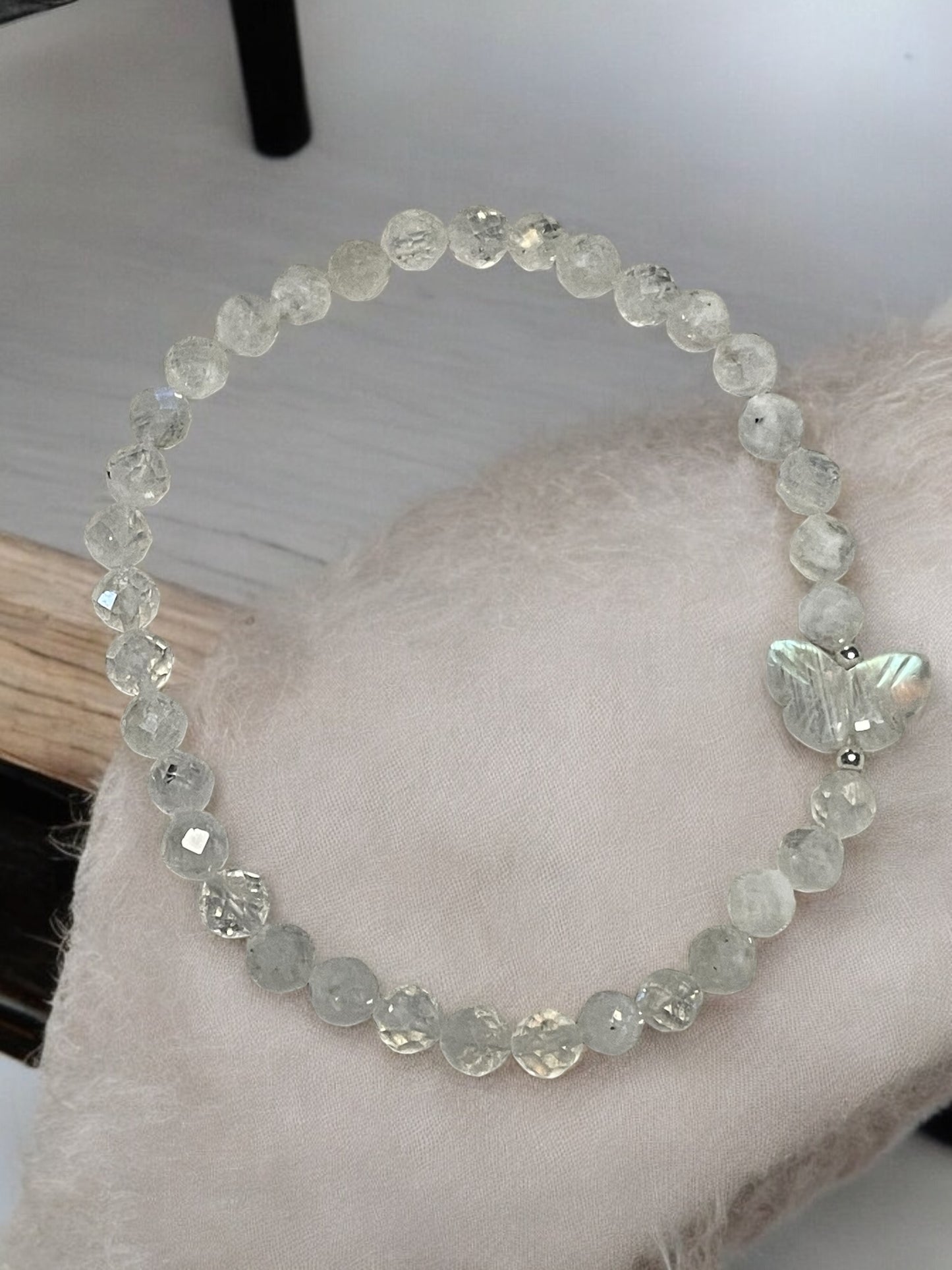 Butterfly Moonstone Bracelet