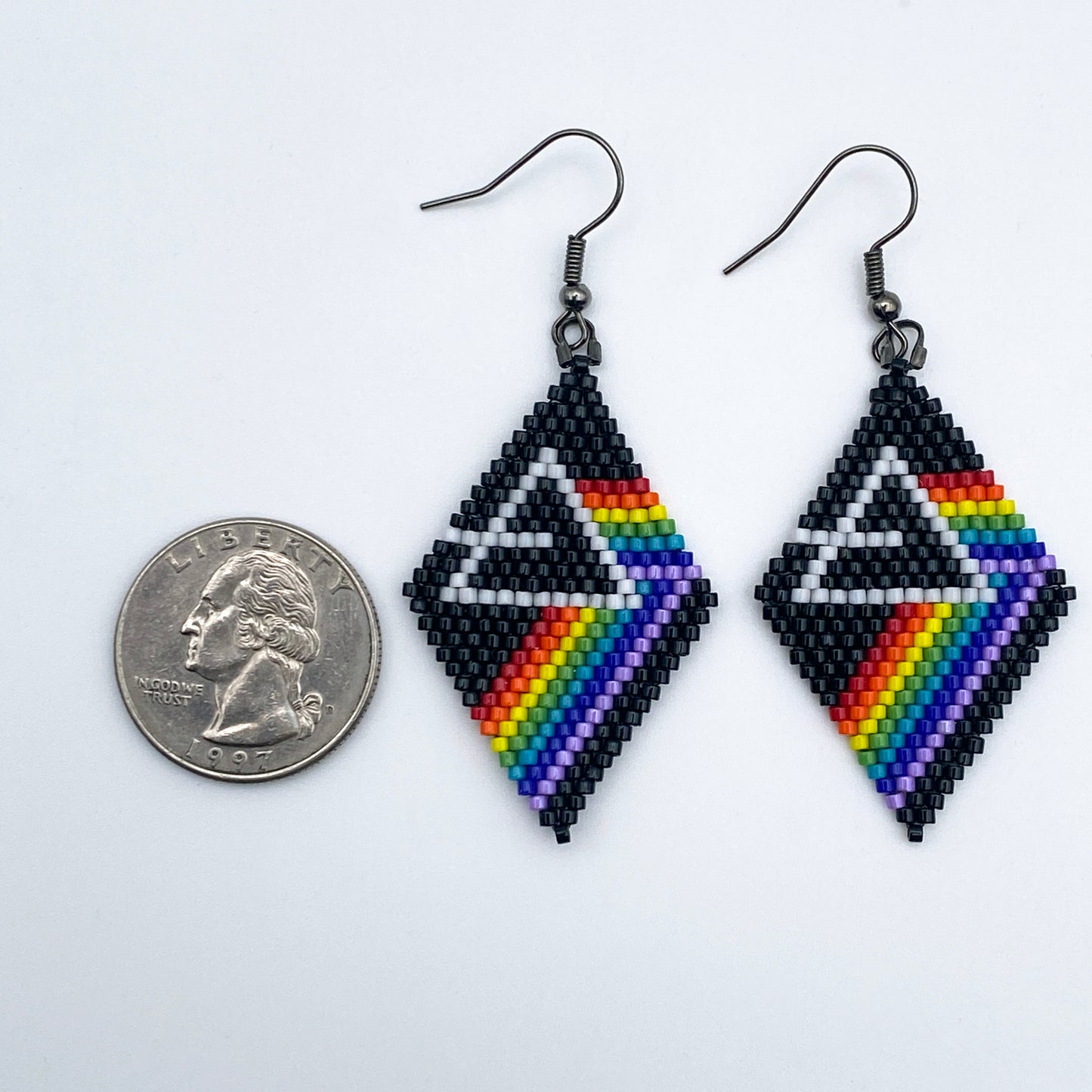 Rainbow Rock Band Earrings