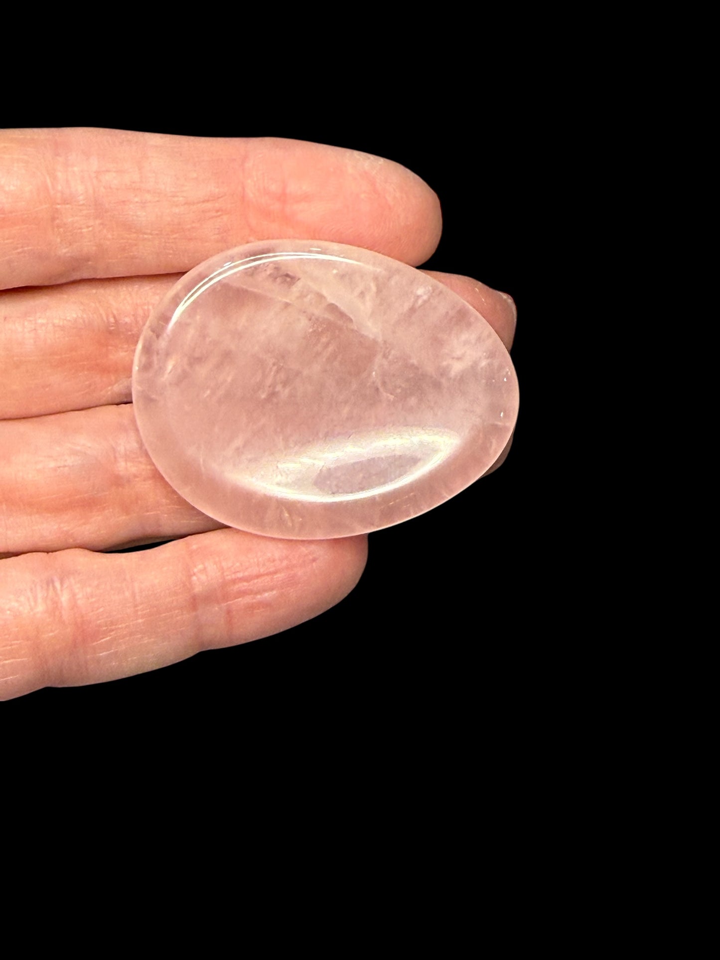 Rose Quartz worry stone
