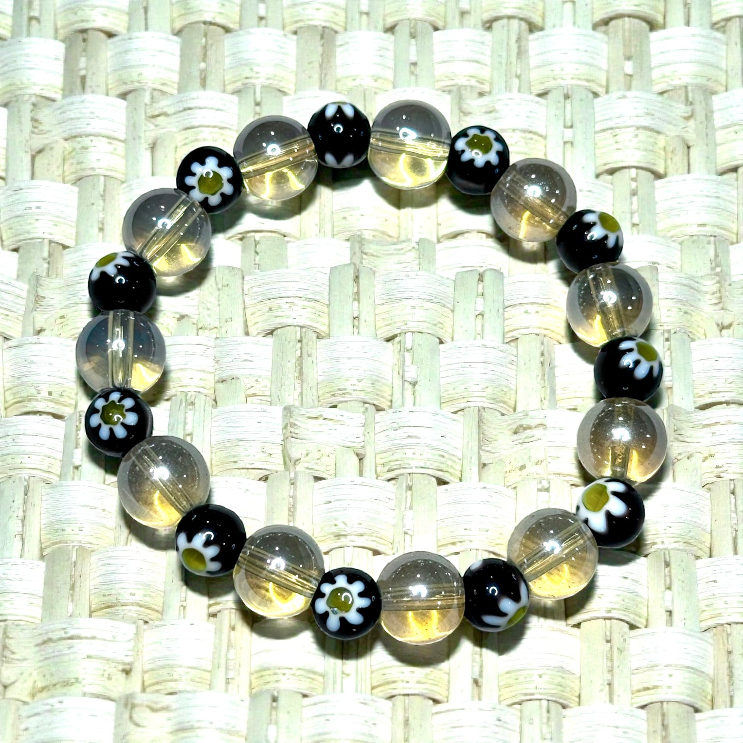 Millefiori Glass Bracelet