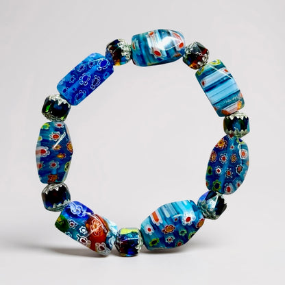 Millefiori Glass Bracelet