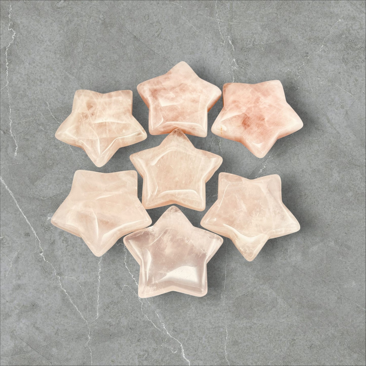 Rose Quartz Star