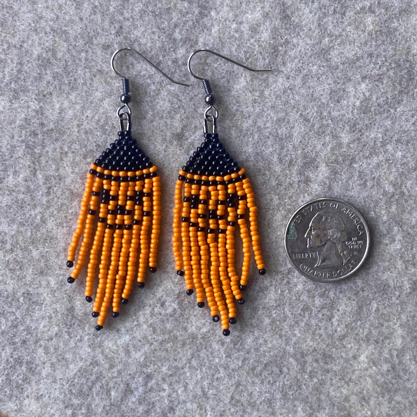 Halloween Jack-o’-lantern Earrings