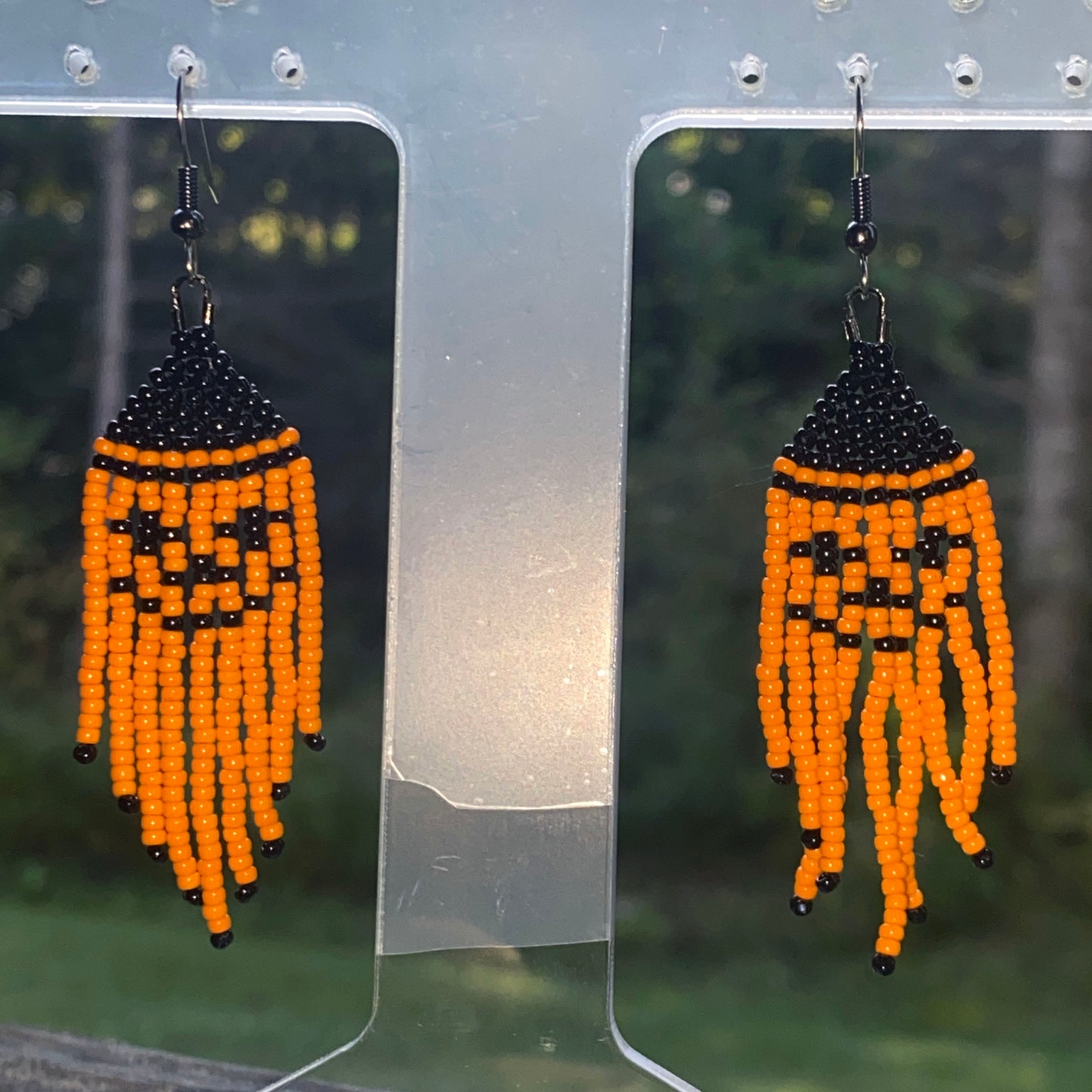 Halloween Jack-o’-lantern Earrings