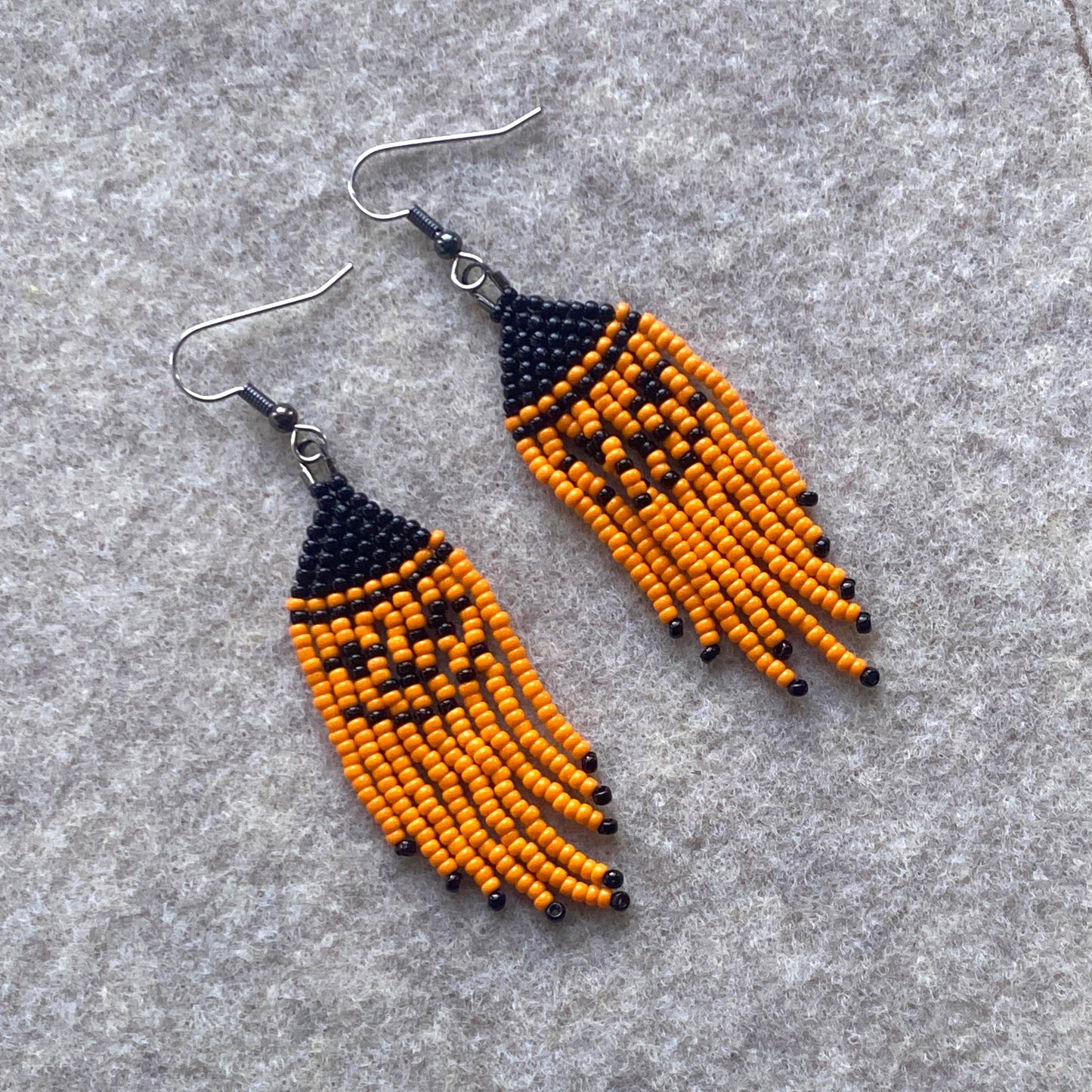Halloween Jack-o’-lantern Earrings